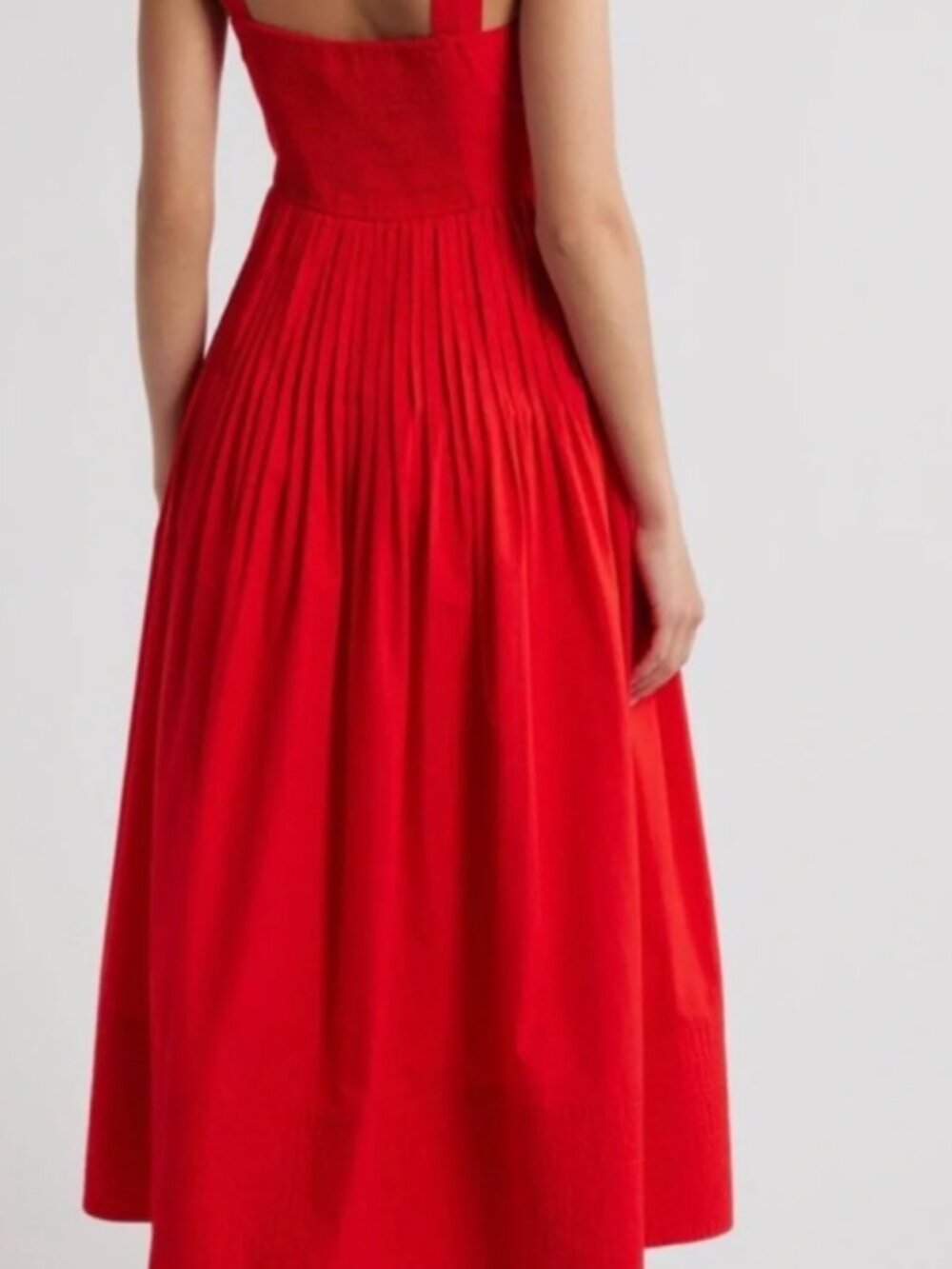 The Great The Day Break Midi Dress Size in red - Picture 2 of 3